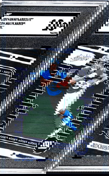 2024 Panini Absolute #106 Malik Nabers Retail SGC 10