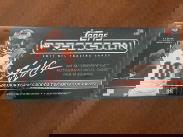 2011 Topps Precision football hobby box