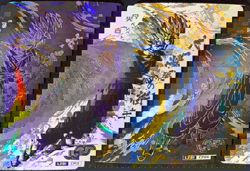 2023 Dragon Ball Hero’s Chinese CCG SSJ Vegito Legendary Character Promo Cards LZ01-CP04/LZ01-CP13