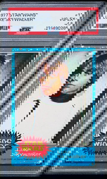 WELL CENTERED 1977 Star Wars #1 Luke Skywalker PSA 4.5