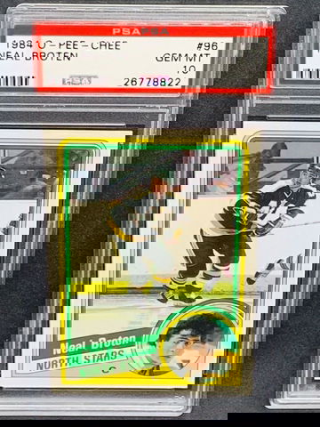 1984-85 O-Pee-Chee #96 Neal Broten PSA 10 Gem Mint North Stars