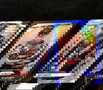 2025 Panini Prizm Racing Nascar  Cole Custer  Blue Prizm /199   & Pulsar /299
