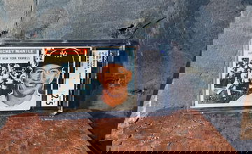 1956 Topps Mickey Mantle CGC 2.5 graded Card 