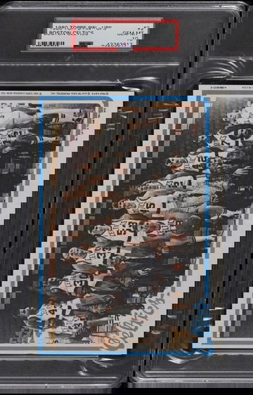 1980 Topps Pin-Up Boston Celtics #2 Larry Bird Rookie RC PSA 10 Gem Mint *pop 3