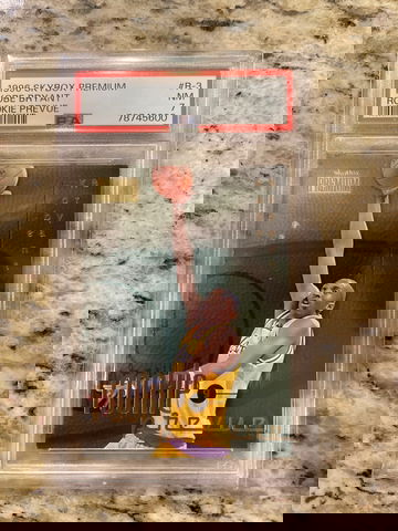 1996-97 Skybox Rookie Prevue Kobe Bryant RC RARE SP PSA 7