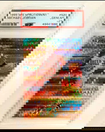 1999 SPX Michael Jordan SPXCITEMENT PSA 10 #S20