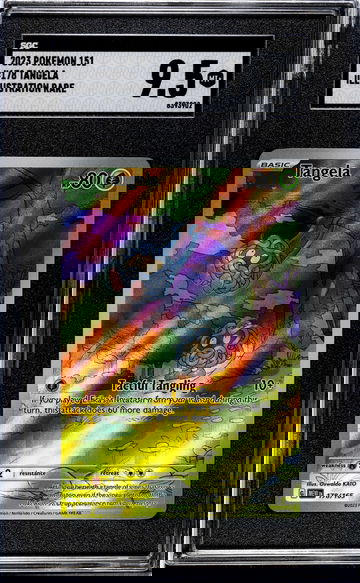2023 Pokémon Scarlet & Violet 151 Illustration Rare Tangela #178/165 SGC 9.5
