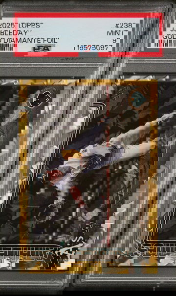 2025 Topps Gold Diamante Foil JJ Bleday #238 PSA 9