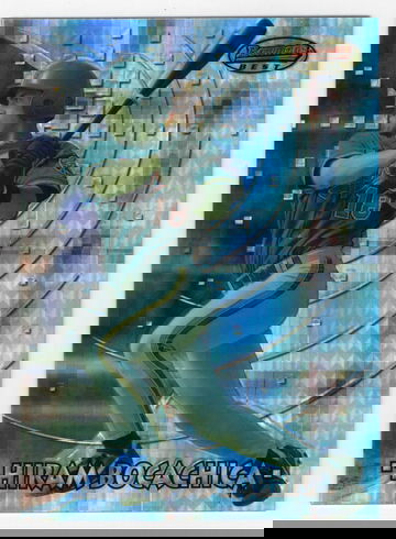 1997 BOWMAN'S BEST ATOMIC REFRACTOR ROOKIE HIRAM BOCACHICA # 182