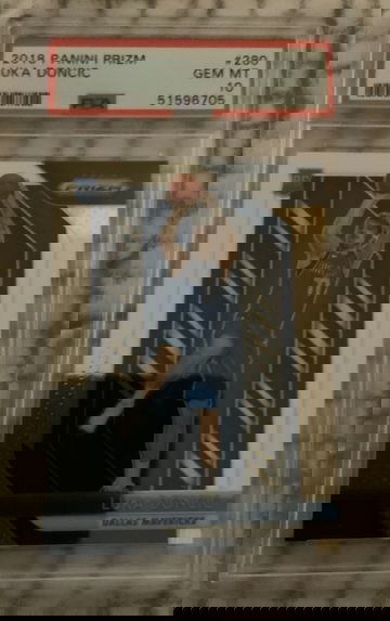 2018 panini prizm Luka doncic psa 10