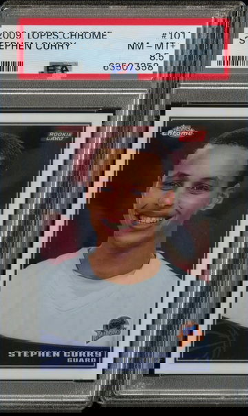 2009 Topps Chrome Steph Curry PSA 8.5 - GRAIL!!!