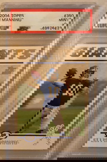 2004 Topps Eli Manning RC PSA 9