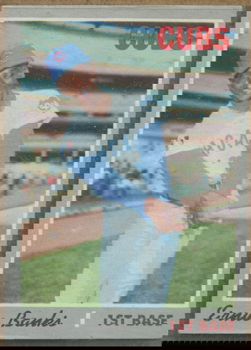 1970 Topps #630 Ernie Banks Chicago Cubs Hall-of-Fame