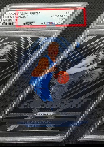 Luka prizm rc emergent psa 10 