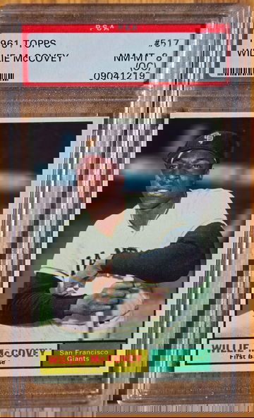 1961 Topps PSA 8 (OC) Willie McCovey