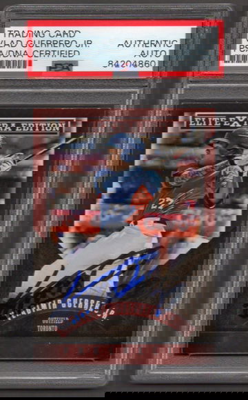 Vladimir Guerrero Jr. Signed Autographed 2015 Elite #169 RC PSA DNA COA