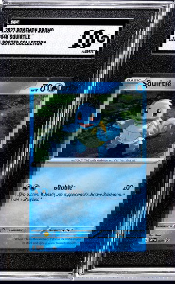 2023 Pokemon #048 Squirtle 151 Poster Collection SGC 10