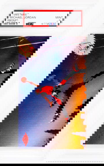 1985 Nike Promo Michael Jordan PSA 9