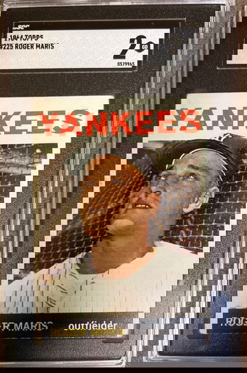 1964 Topps Roger Maris #225 SGC 2 