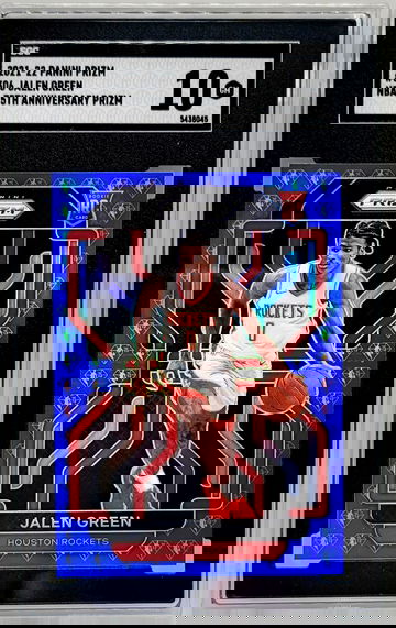 2021 Prizm Jalen Green 75th anniversary 