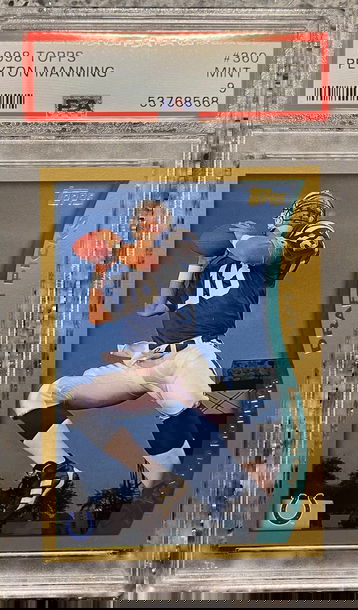 1998 Topps Peyton Manning PSA 9 MINT RC Rookie and HOF