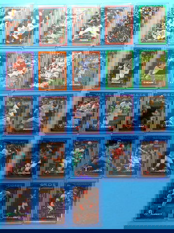 22'/23'/24' Topps Baseball Variety Insert, Foil, Shimmer, Crackle Lot of 69