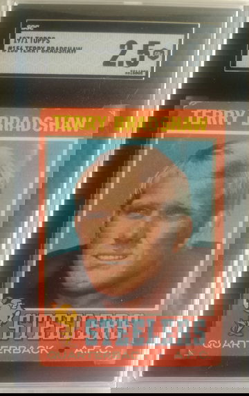 1971 Topps Terry Bradshaw Rookie SGC 2.5