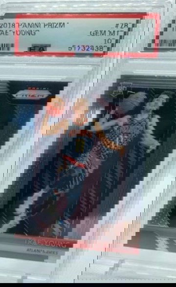 2018 Trae Young Prizm #78 PSA 10