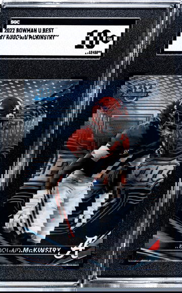 2022 Bowman University BEST #67 KOOL-AID McKINSTRY Alabama Rookie Card GEM MINT