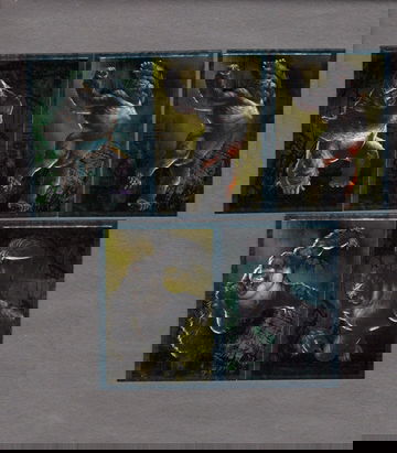 2005 Topps King Kong 8th Wonder Embossed Foil Insert Set Lot of (5)