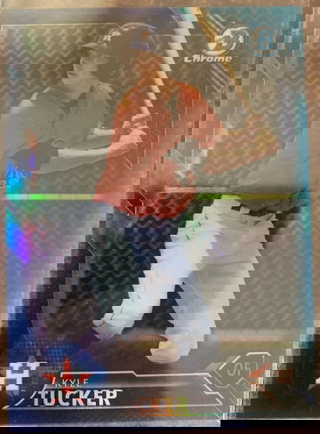 2016 Bowman Chrome Kyle Tucker Blue /150