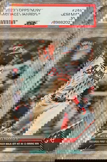 2023 Topps Now Michael Harris II RC #245 PSA 10