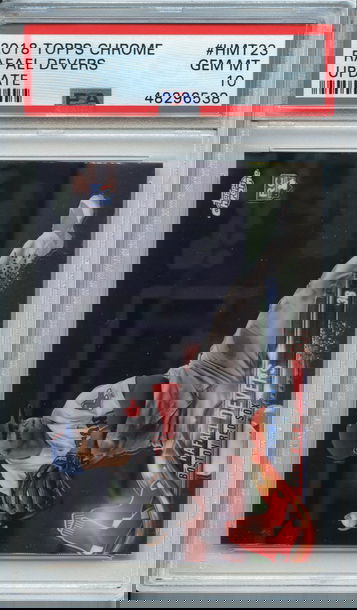 Rafael Devers Topps Chrome Update Rookie PSA 10 538