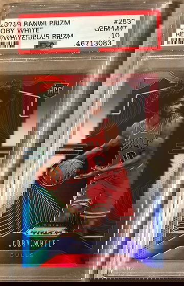 Coby White Prizm PSA 10