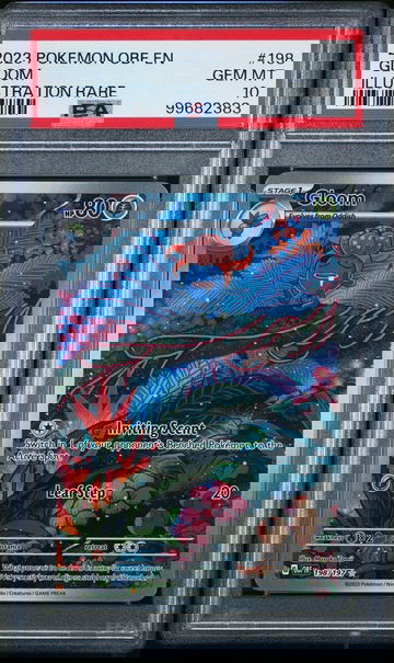 2023 Pokemon #198/197 Gloom Illustration Rare PSA 10