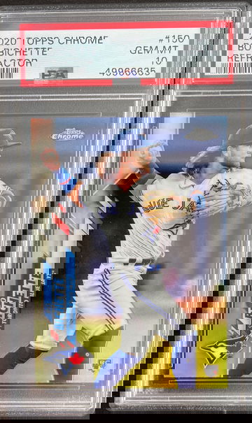 2020 Bo Bichette Topps Chrome Refractor PSA 10