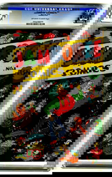 JAMBOREE COMICS #1, CGC 9.2 NM-