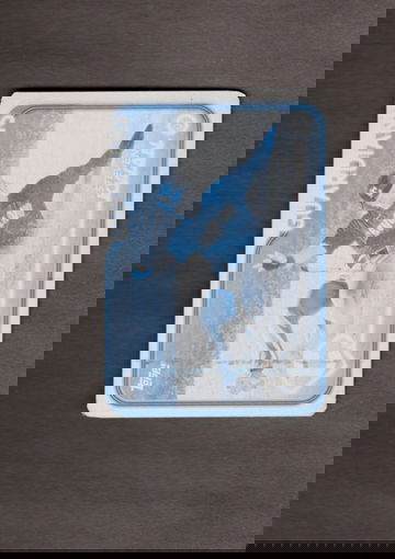 2024 Topps #312 Steven Kwan 1/1 Cyan Printing Plate