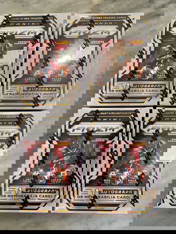 2020-21 Prizm Basketball Blaster Box Lot of 4