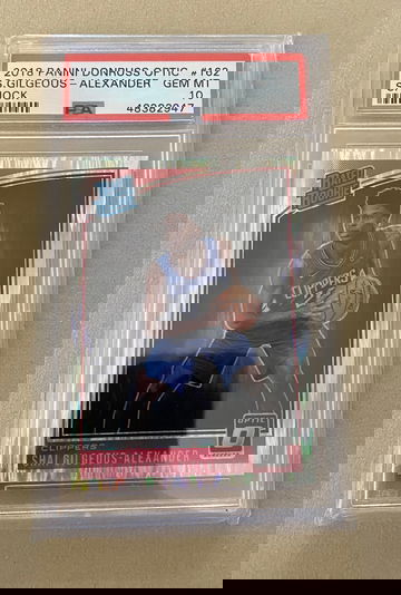 Shai Gilgeous Alexander 2018 Optic Shock #162 PSA 10