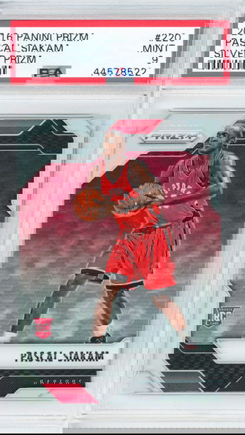 2016 Panini Prizm Pascal Siakam Silver #220 PSA 9