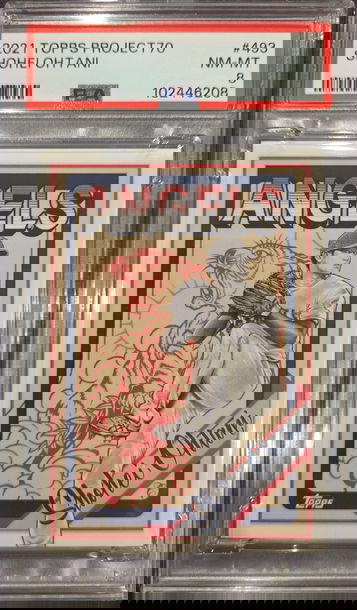 2021 Topps Project 70 Shohei Ohtani PSA 8