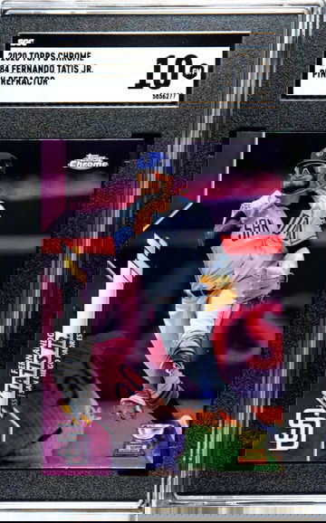 2020 Topps Chrome Fernando Tatis Jr. Pink Refractor #84