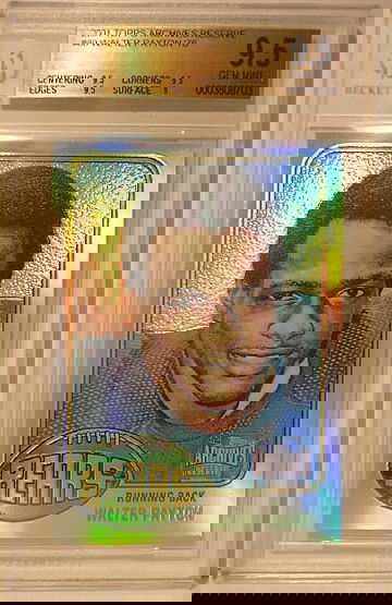 2001 Topps Archives Reserve #80 Walter Payton '76 BGS 9.5 GEM MINT (HIGHEST GRADED)