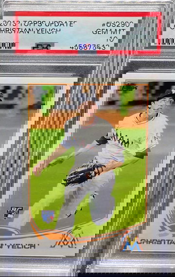 2013 Topps Update Christian Yelich RC #US290