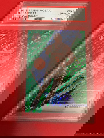 Mosaic psa 10 Rj Barrett green mosaic 