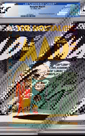 MAD #1 CGC 3.5 AKA THE NOSTALGIC MAD #1 WOOD & KURTZMAN ART 20TH ANNIV REPRINT 1952-1972