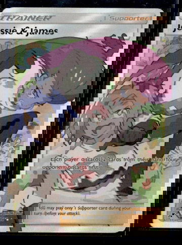 2019 Pokémon Hidden Fates Jessie & James #68/68 Holo