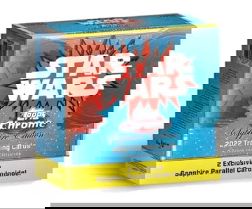 Star Wars Topps Chrome Sapphire Box IN HAND