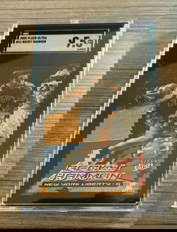 2000 Fleer Ultra WNBA Becky Hammon SGC 9.5 MT+ #21 Rookie RC